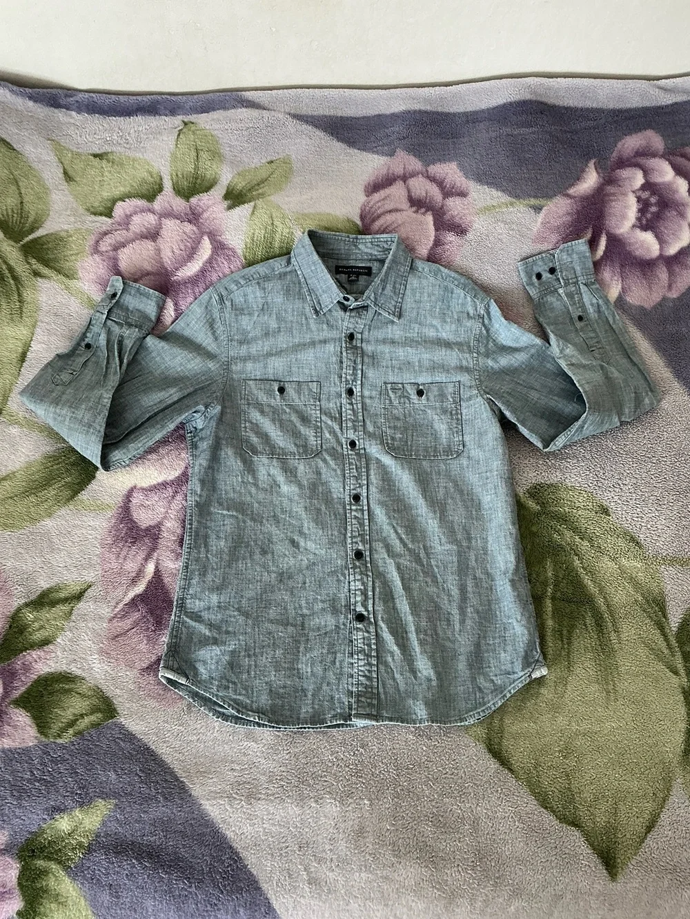 Banana Republic Standard Fit Chambray Shirt